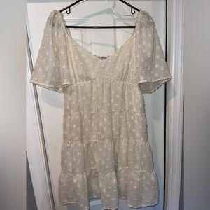 NWT White Mini Dress
